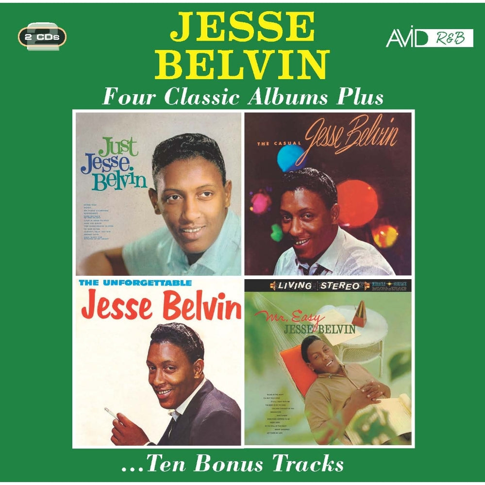 Jesse Belvin - Four Classic Albums Plus - CD - Avid Jazz Records