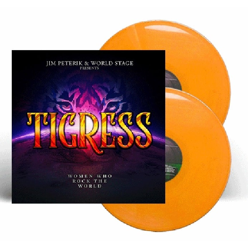 Jim Peterik And World Stage - Tigress - Women Who Rock The World - DOUBLE LP GATEFOLD COLOURED - Frontiers Records