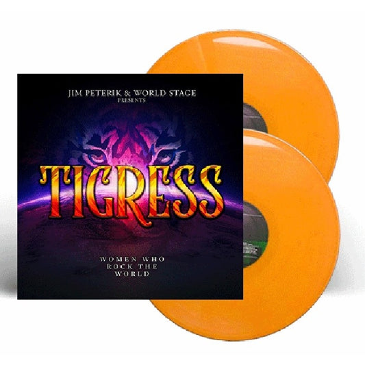 Jim Peterik And World Stage - Tigress - Women Who Rock The World - DOUBLE LP GATEFOLD COLOURED - Frontiers Records