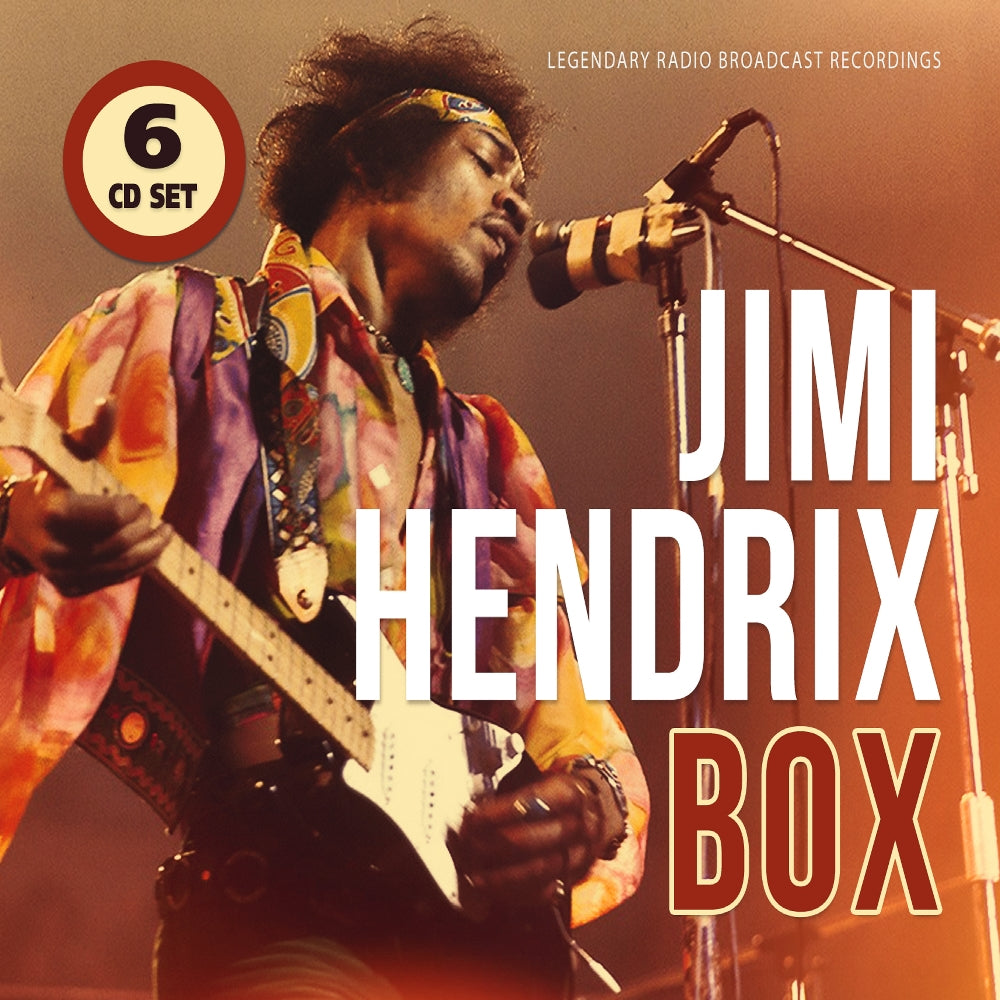 Jimi Hendrix - Box (Legendary Radio Brodcast Recordings) - 6CD DIGISLEEVE - Laser Media