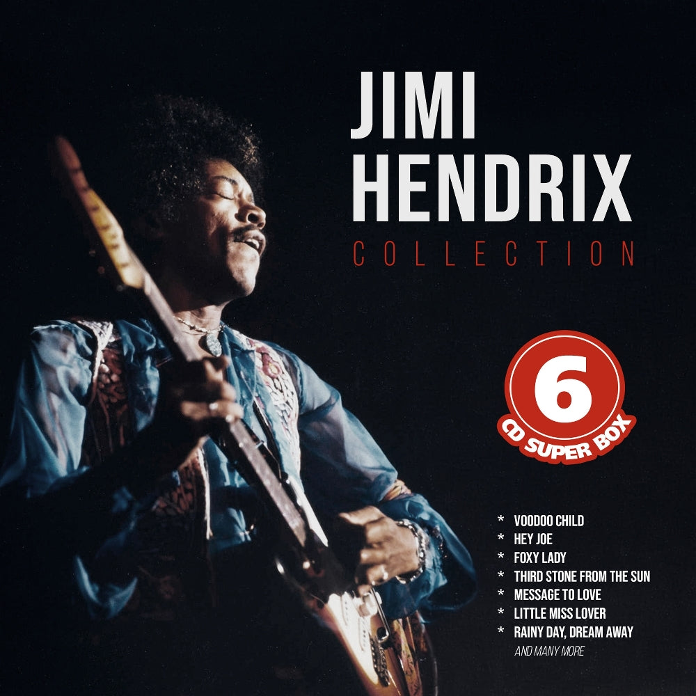 Jimi Hendrix - Collection (Various Broadcasts) - 6CD DIGISLEEVE - Laser Media