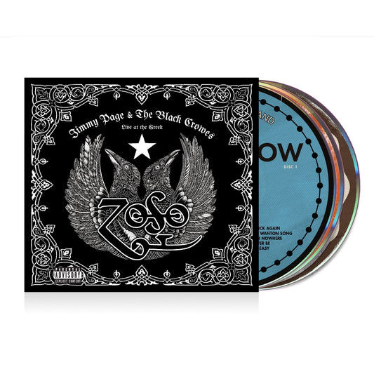 Jimmy Page & The Black Crowes - Live At The Greek - 3CD DIGISLEEVE - Classicberry & The Black Crowes Partnership
