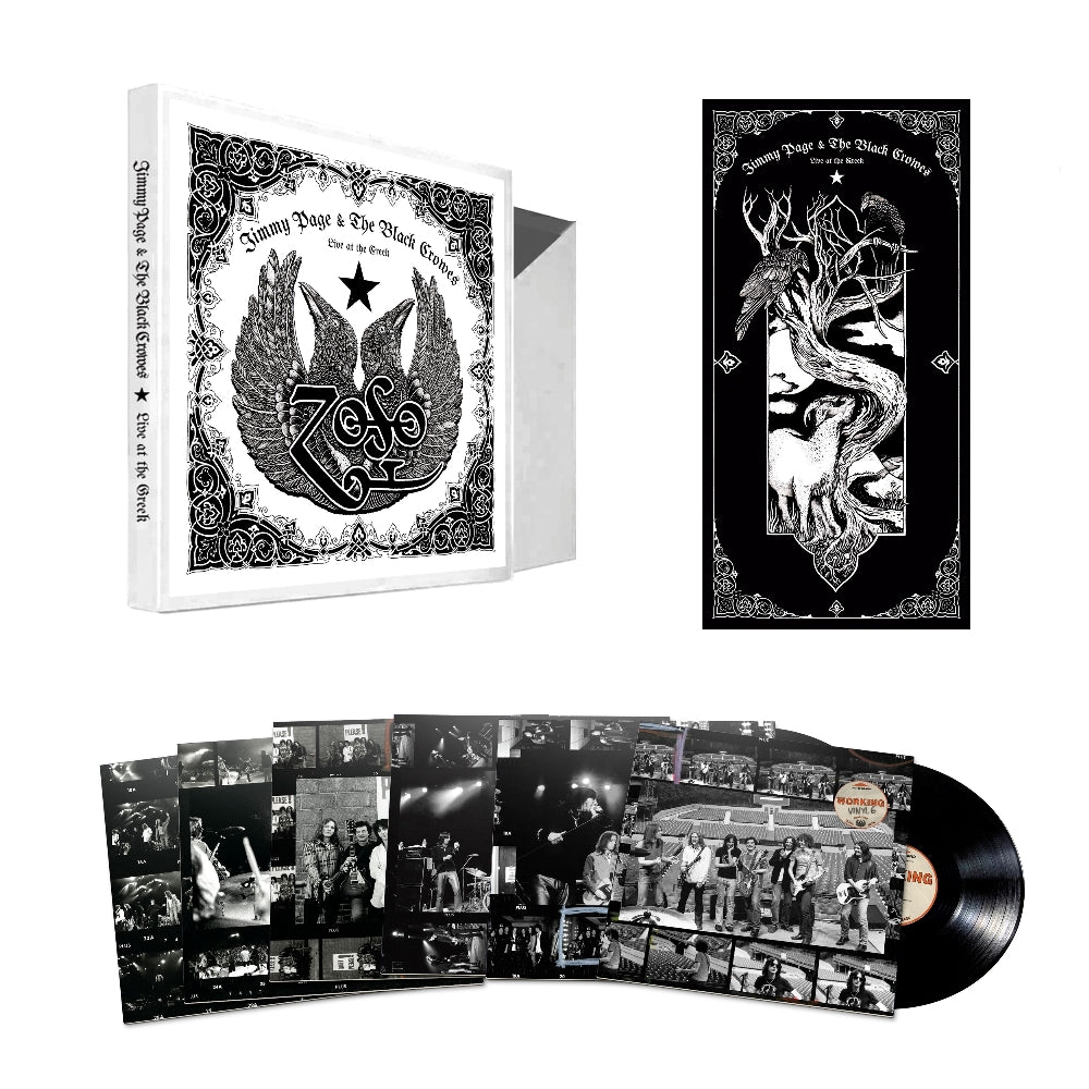 Jimmy Page & The Black Crowes - Live At The Greek - 6LP BOX - Classicberry & The Black Crowes Partnership
