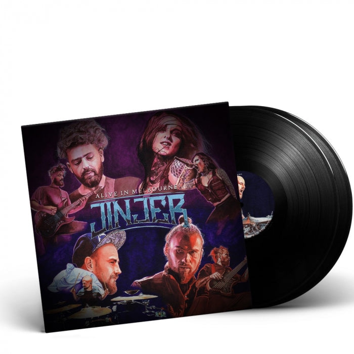 Jinjer - Alive In Melbourne 2020 - DOUBLE LP GATEFOLD - Napalm Records