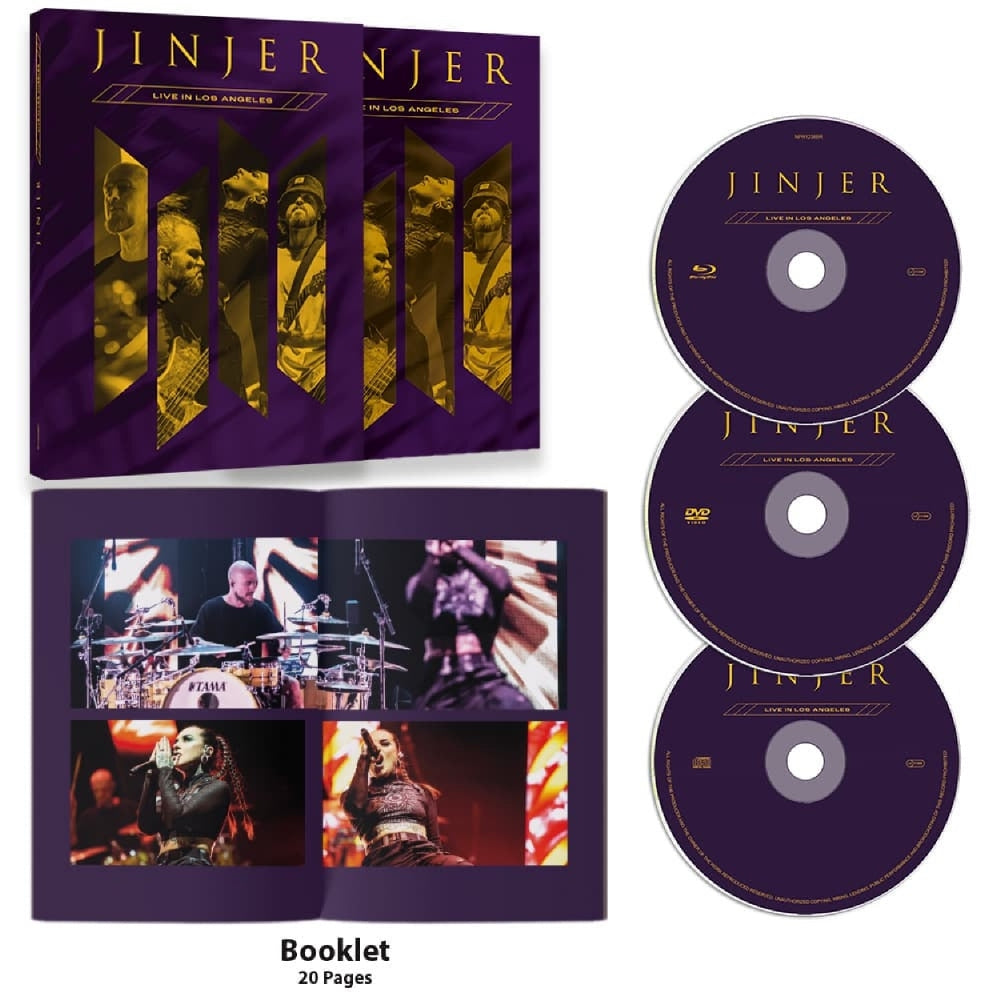 Jinjer - Live In Los Angeles - CD + DVD + BLU-RAY - Napalm Records - Image 2