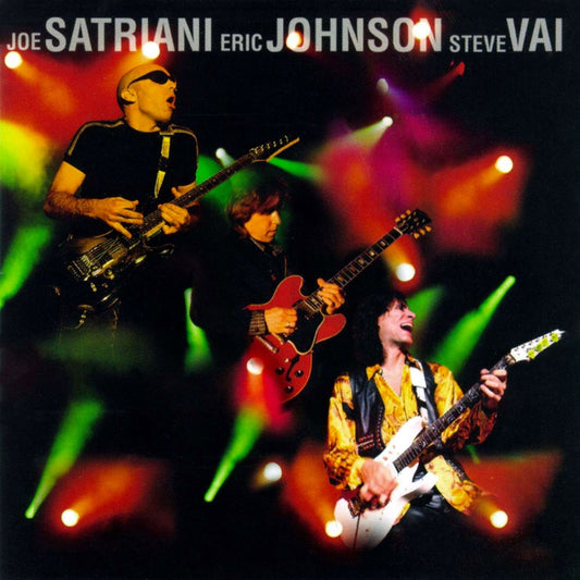 Joe Satriani Eric Johnson Steve Vai - G3 Live In Concert - CD - Epic