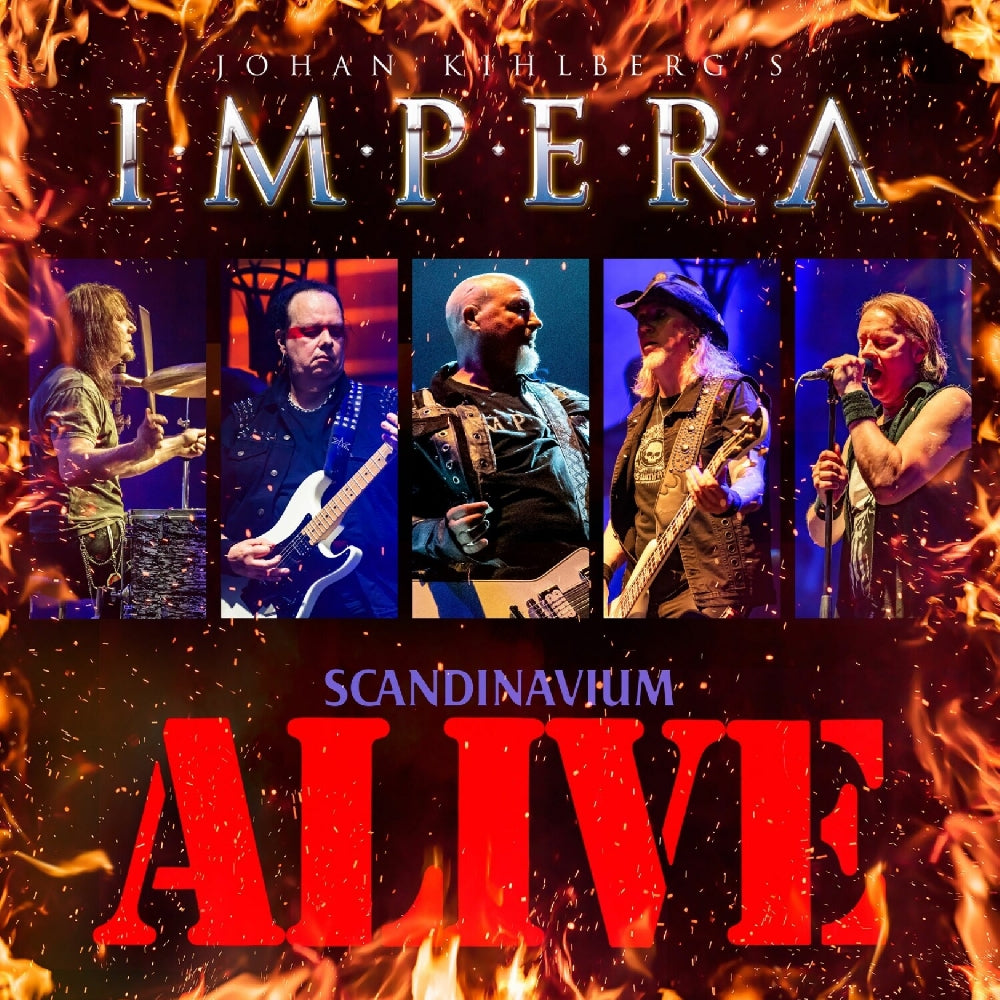 Johan Kihlberg's Impera - Scandinavium Alive - CD + DVD Digipak - Metalville
