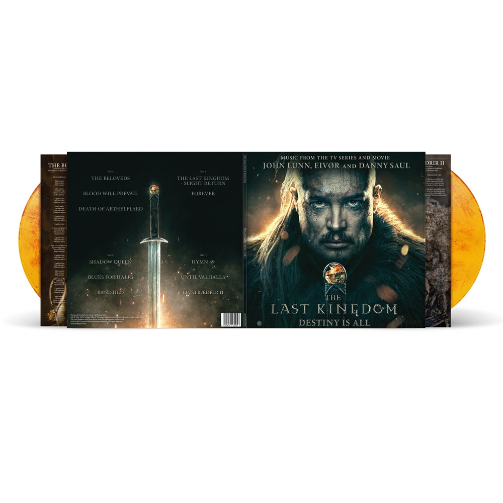 John Lunn - Eivor - Danny Saul - The Last Kingdom: Destiny Is All - DOUBLE LP GATEFOLD COLOURED - A and G Songs LTD - Image 2