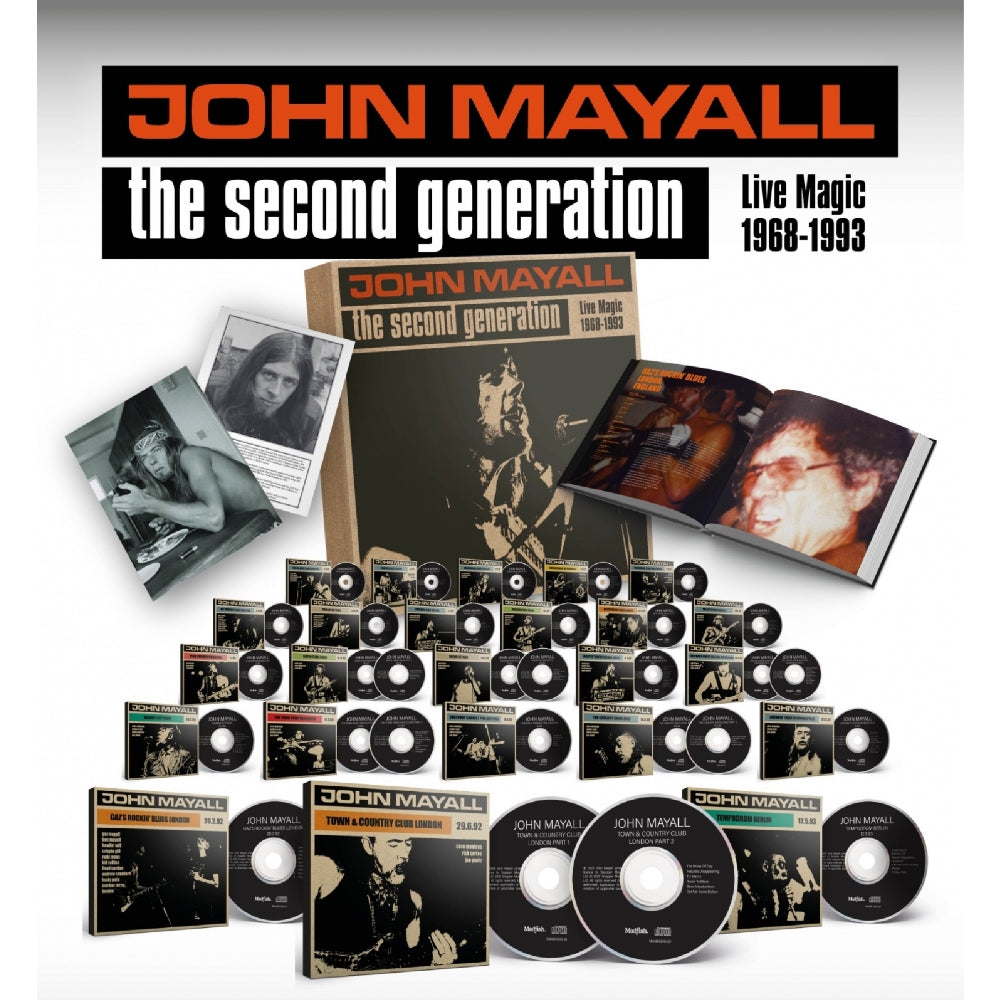John Mayall - The Second Generation: Live Magic 1968-1993 - BOX COLLECTOR - Madfish
