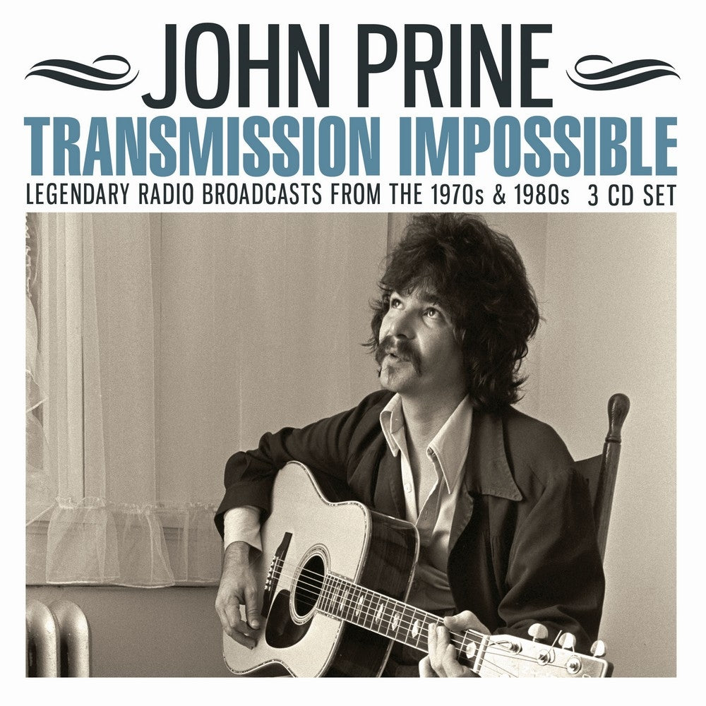 John Prine - Transmission Impossible (Radio Broadcasts) - 3CD DIGIPAK - Eat To The Beat