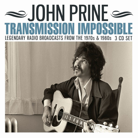 John Prine - Transmission Impossible (Radio Broadcasts) - 3CD DIGIPAK - Eat To The Beat