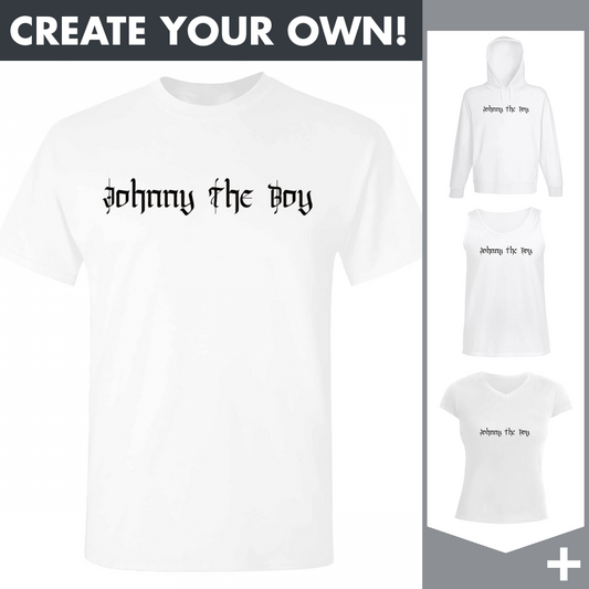 Johnny The Boy - Logo (Black) - Merchandising
