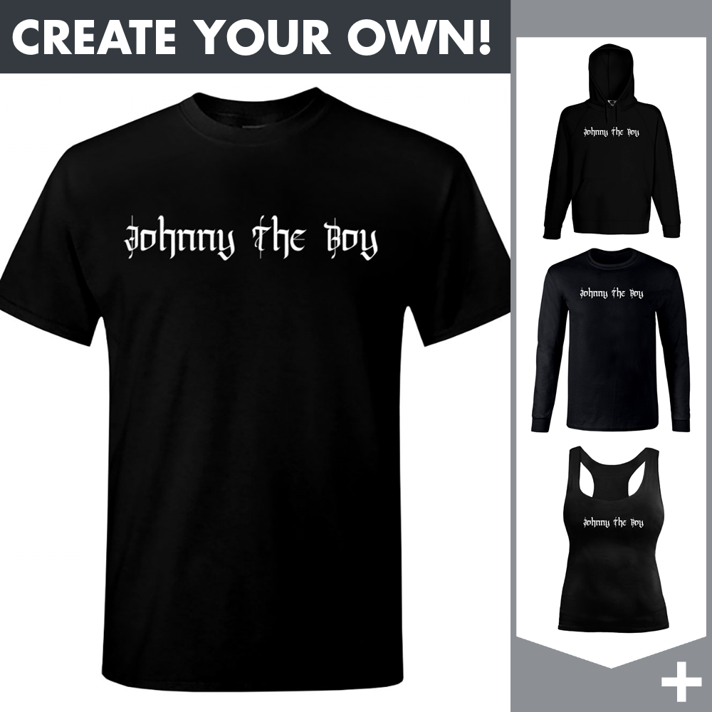 Johnny The Boy - Logo (White) - Merchandising