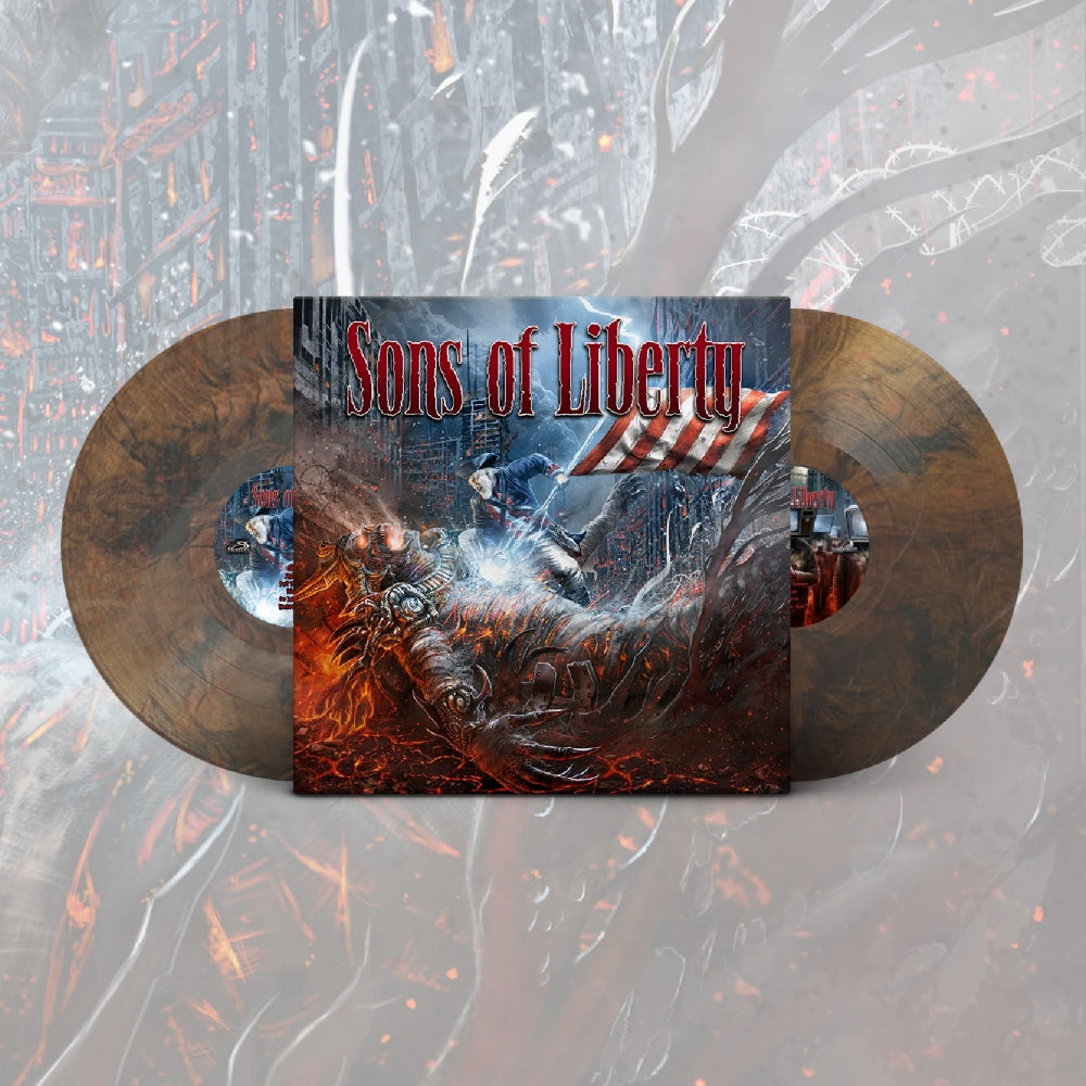 Jon Schaffer's Sons of Liberty - Thought Crimes (Volumes 1 & 2) - DOUBLE LP GATEFOLD COLOURED - The Circle Music
