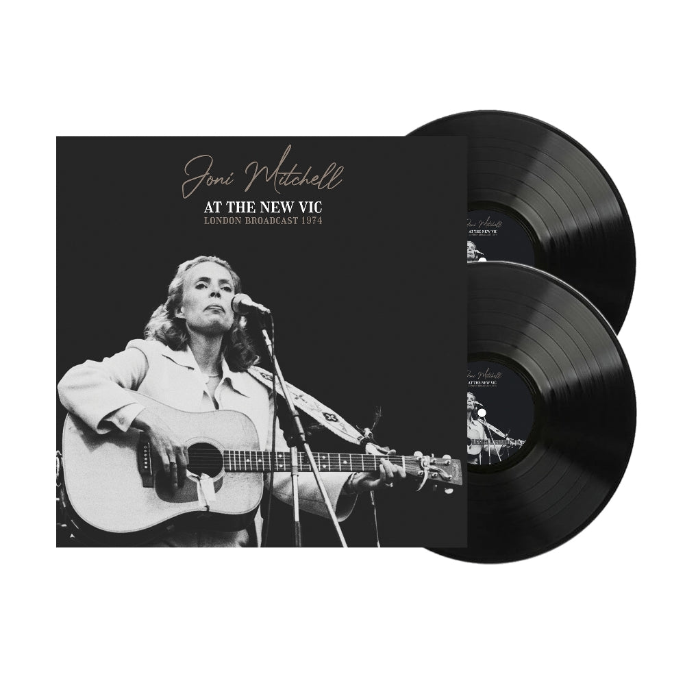 Joni Mitchell - At The New Vic - DOUBLE LP GATEFOLD - Parachute Recording Company