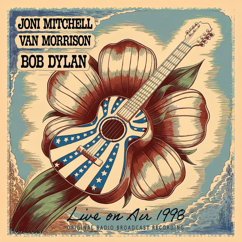 Joni Mitchell & Van Morrison & Bob Dylan - Live On Air 1998 (Original Radio Broadcast Recording) - CD DIGIPAK - Laser Media
