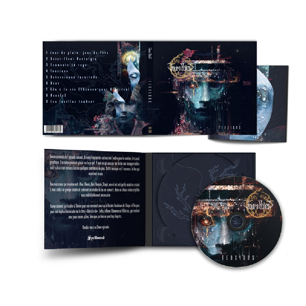Jours Pâles - Tensions - CD DIGIPAK - Les Acteurs De L'Ombre - Image 2