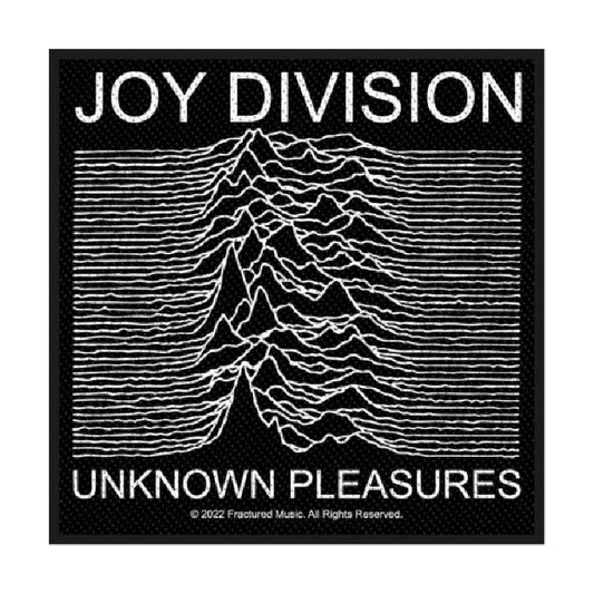 Joy Division - Unknown Pleasures - Patch - Razamataz