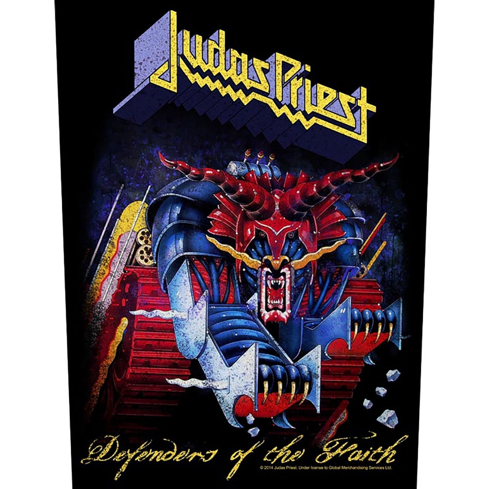 Judas Priest - Defenders Of The Faith - BACKPATCH - Razamataz