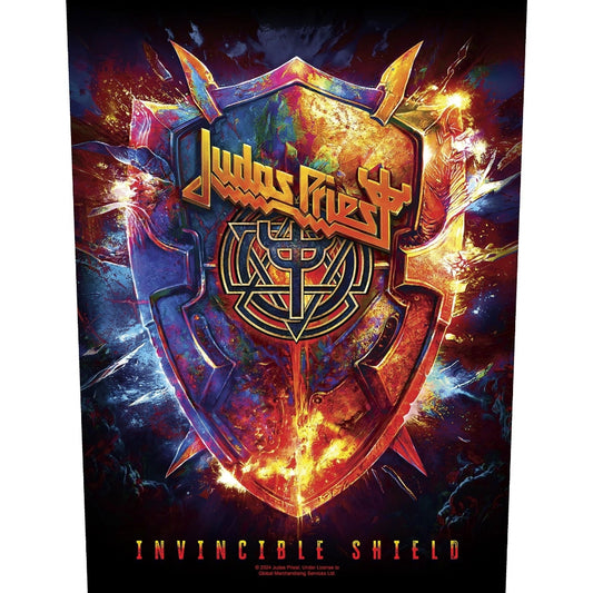 Judas Priest - Invincible Shield - BACKPATCH - Razamataz