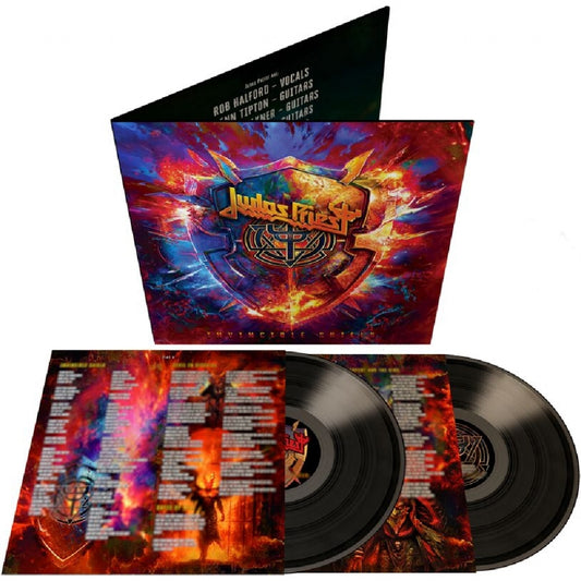 Judas Priest - Invincible Shield - DOUBLE LP GATEFOLD - Columbia