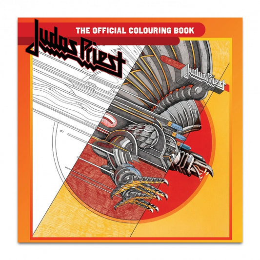 Judas Priest - Only Those Who Kept The Faith Shall Escape The Wrath Of The Metallian... Master Of All Metal - Colouring book - Rock N' Roll Colouring