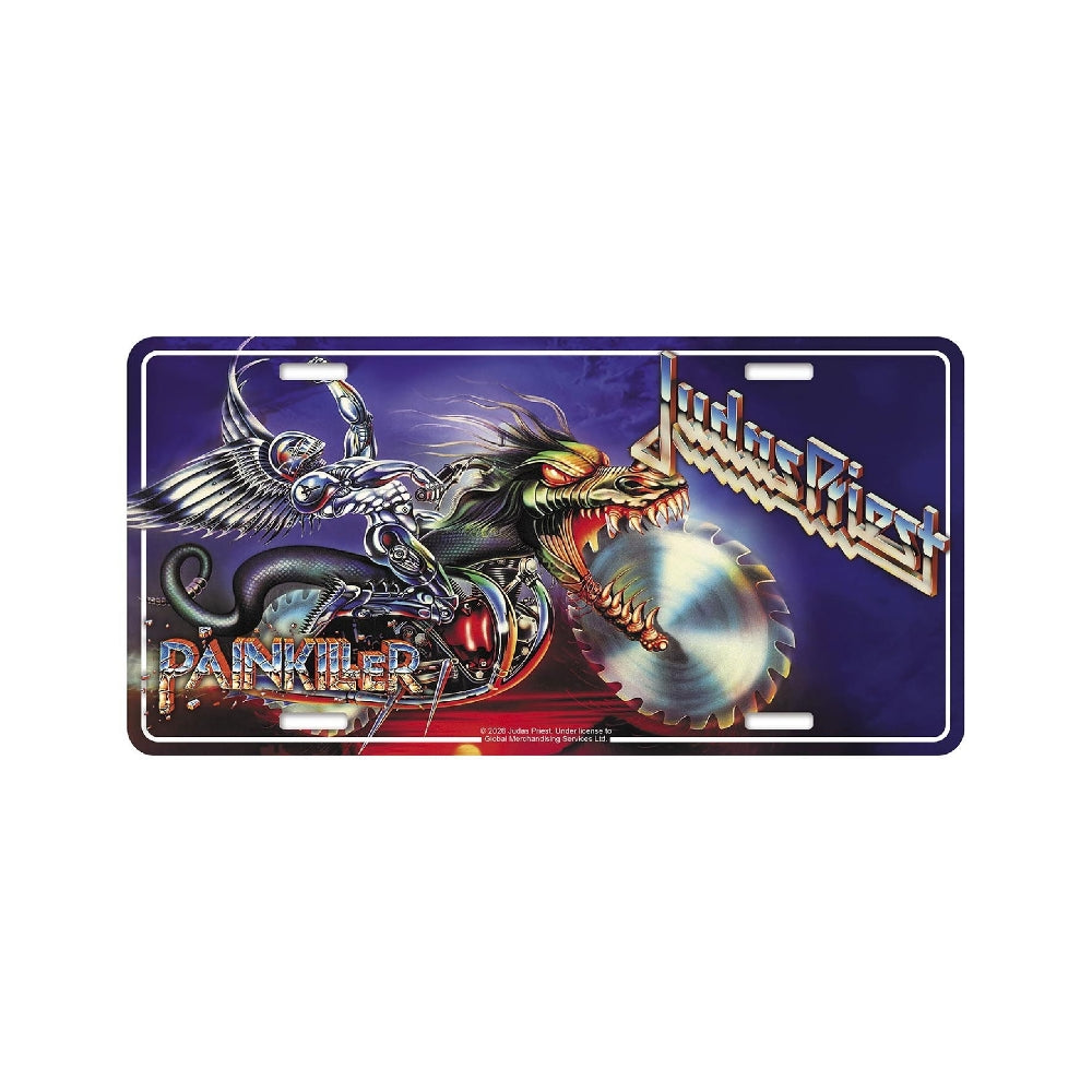 Judas Priest - Painkiller - License plate - Razamataz