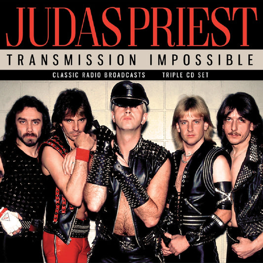 Judas Priest - Transmission Impossible (Classic Radio Broadcast) - 3CD DIGISLEEVE - Eat To The Beat
