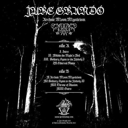 Jure Grando - Archaic Moon Mysticism - LP - Inferna Profundus Records - Image 2