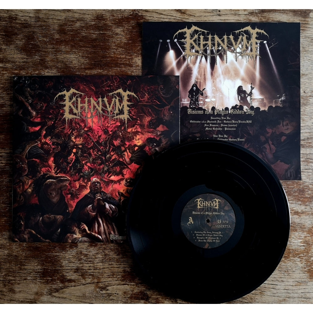 KHNVM - Visions Of A Plague Ridden Sky - LP - Vendetta Records