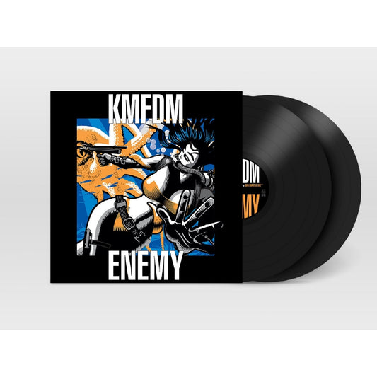 KMFDM - Enemy - DOUBLE LP GATEFOLD - METROPOLIS RECORDS