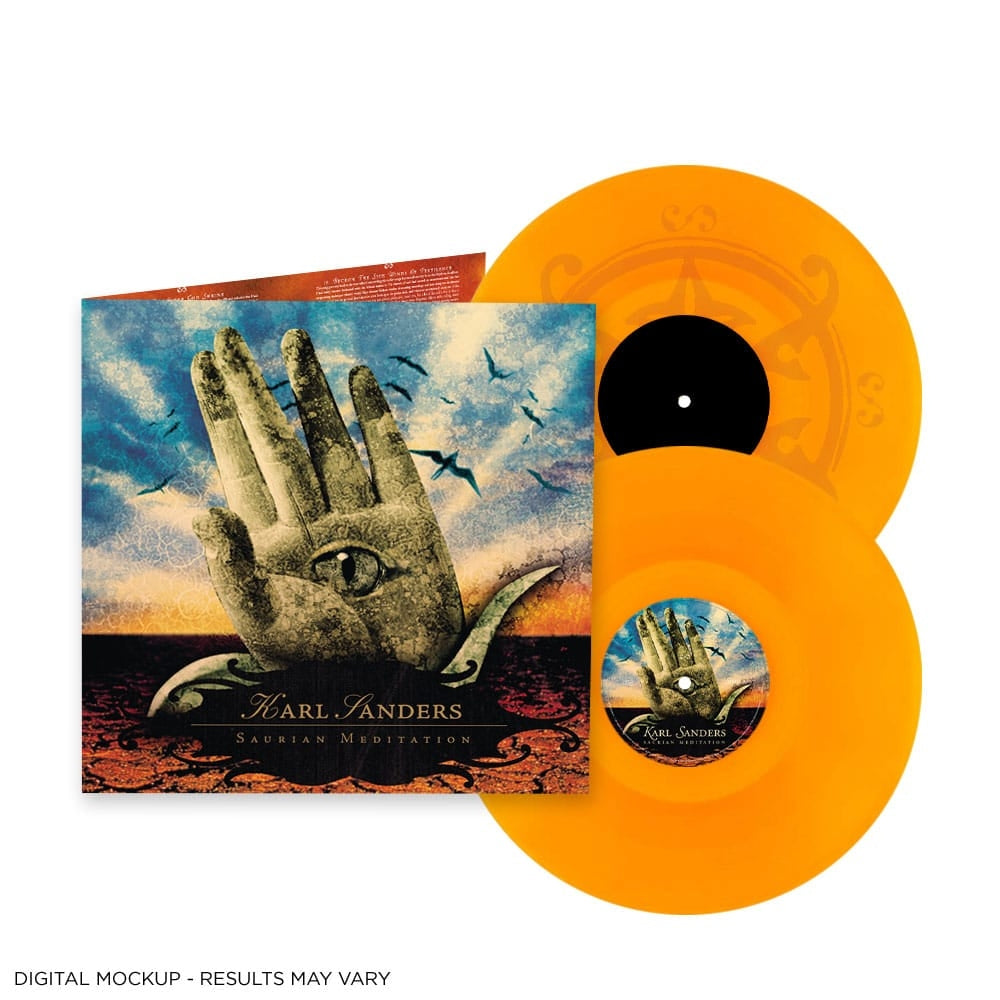 Karl Sanders - Saurian Meditation - DOUBLE LP GATEFOLD COLOURED - Napalm Records