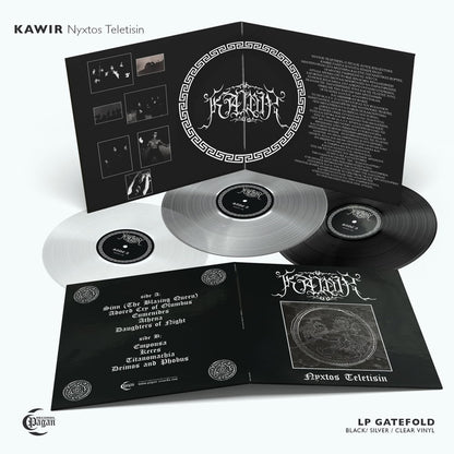 Kawir - Nyxtos Teletisin - LP Gatefold - Pagan Records - Image 2