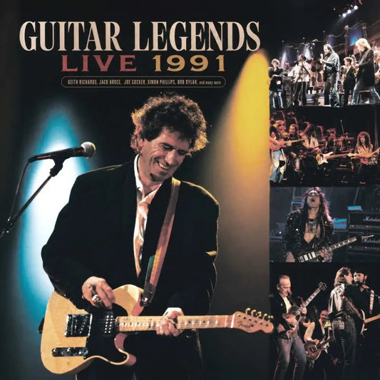 Keith Richards, Jack Bruce, Joe Cocker, Bob Dylan - Guitar Legends - LP - Rockin' Bear Records