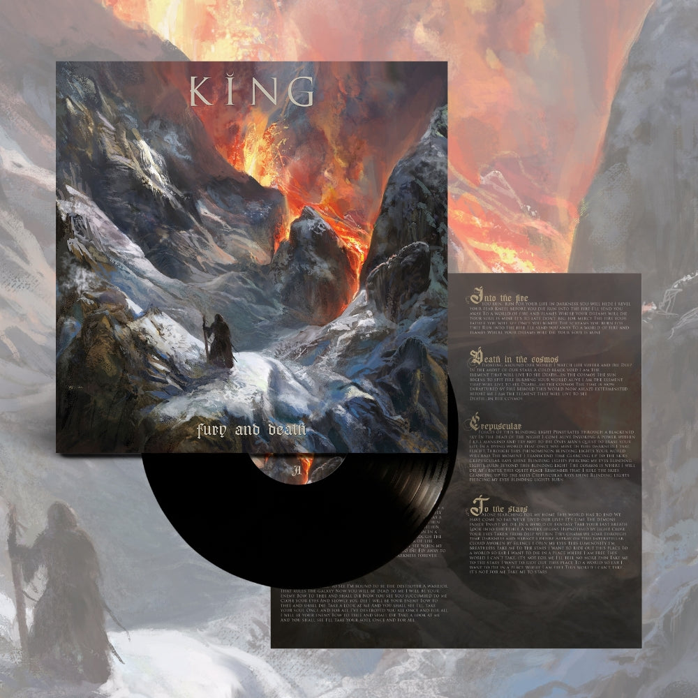 King - Fury And Death - LP - Soulseller
