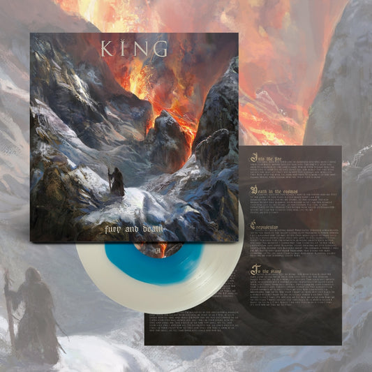 King - Fury And Death - LP COLOURED - Soulseller