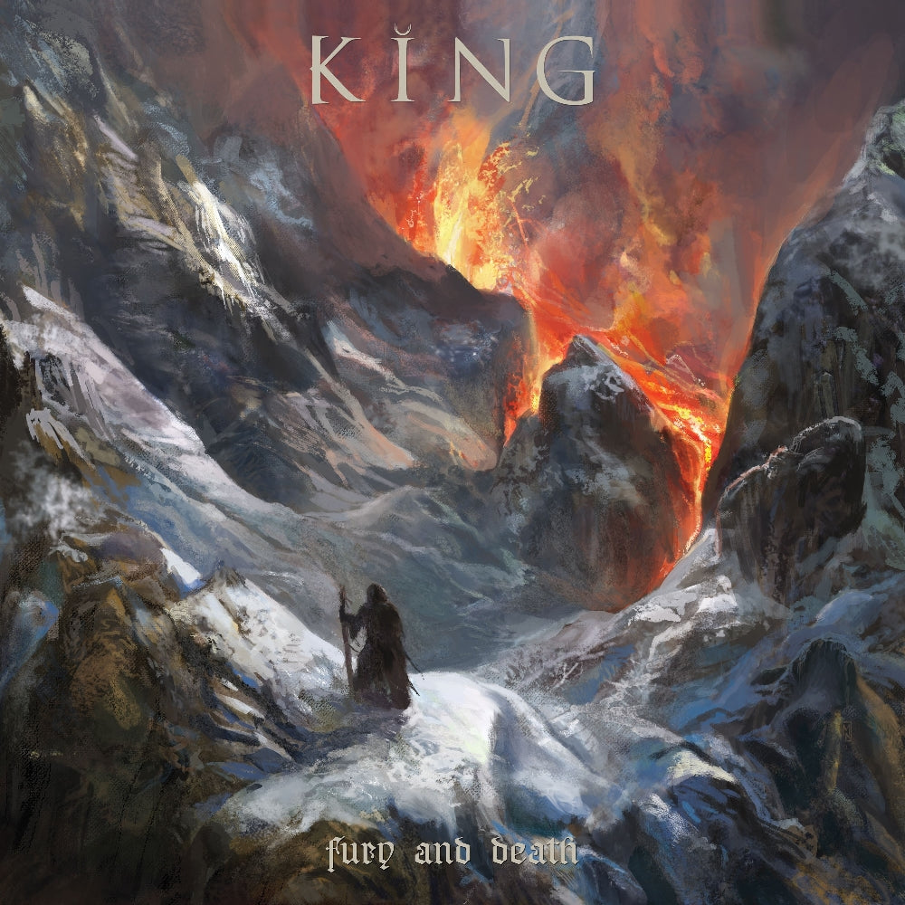 King - Fury And Death - LP COLOURED - Soulseller - Image 2