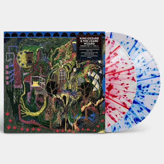 King Gizzard & The Lizard Wizard - Demos Vol. 5 + Vol. 6 - DOUBLE LP GATEFOLD COLOURED - The Reverberation Appreciation Society