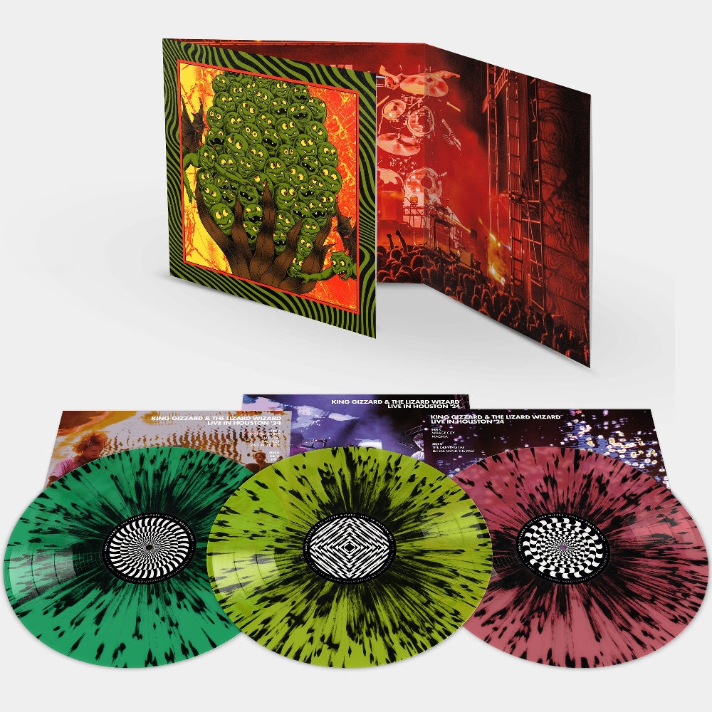 King Gizzard & The Lizard Wizard - Live In Houston '24 - 3LP GATEFOLD COLOURED - The Reverberation Appreciation Society