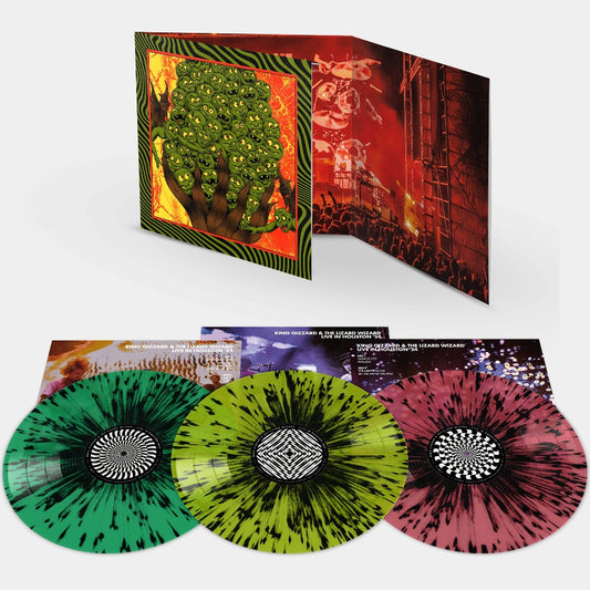 King Gizzard & The Lizard Wizard - Live In Houston '24 - 3LP GATEFOLD COLOURED - The Reverberation Appreciation Society