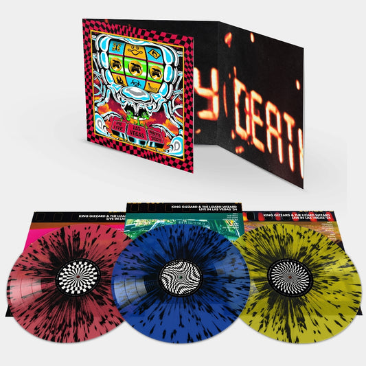 King Gizzard & The Lizard Wizard - Live In Las Vegas '24 - 3LP GATEFOLD COLOURED - Fuzz Club
