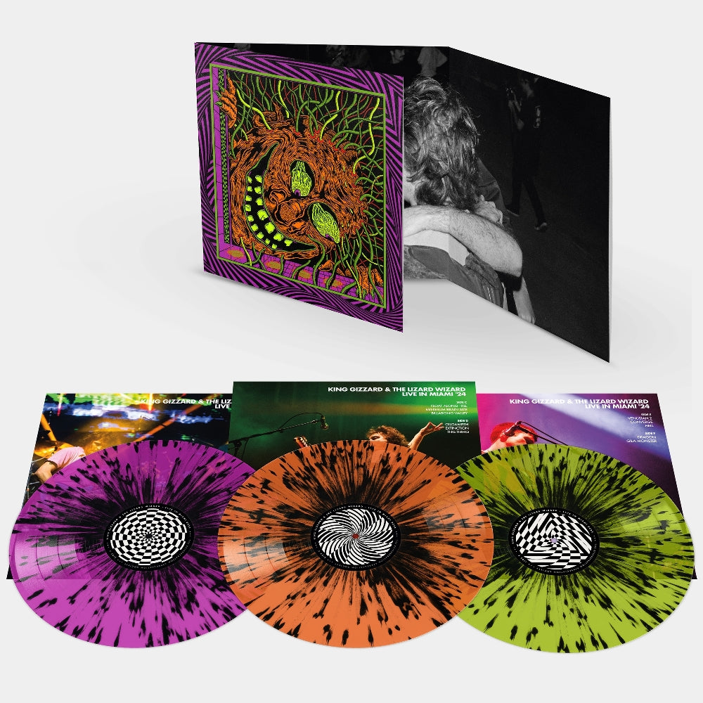 King Gizzard & The Lizard Wizard - Live In Miami '24 - 3LP GATEFOLD COLOURED - The Reverberation Appreciation Society