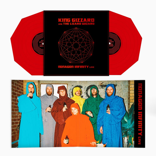 King Gizzard & The Lizard Wizard - Nonagon Infinity Live - DOUBLE LP GATEFOLD COLOURED - Fuzz Club
