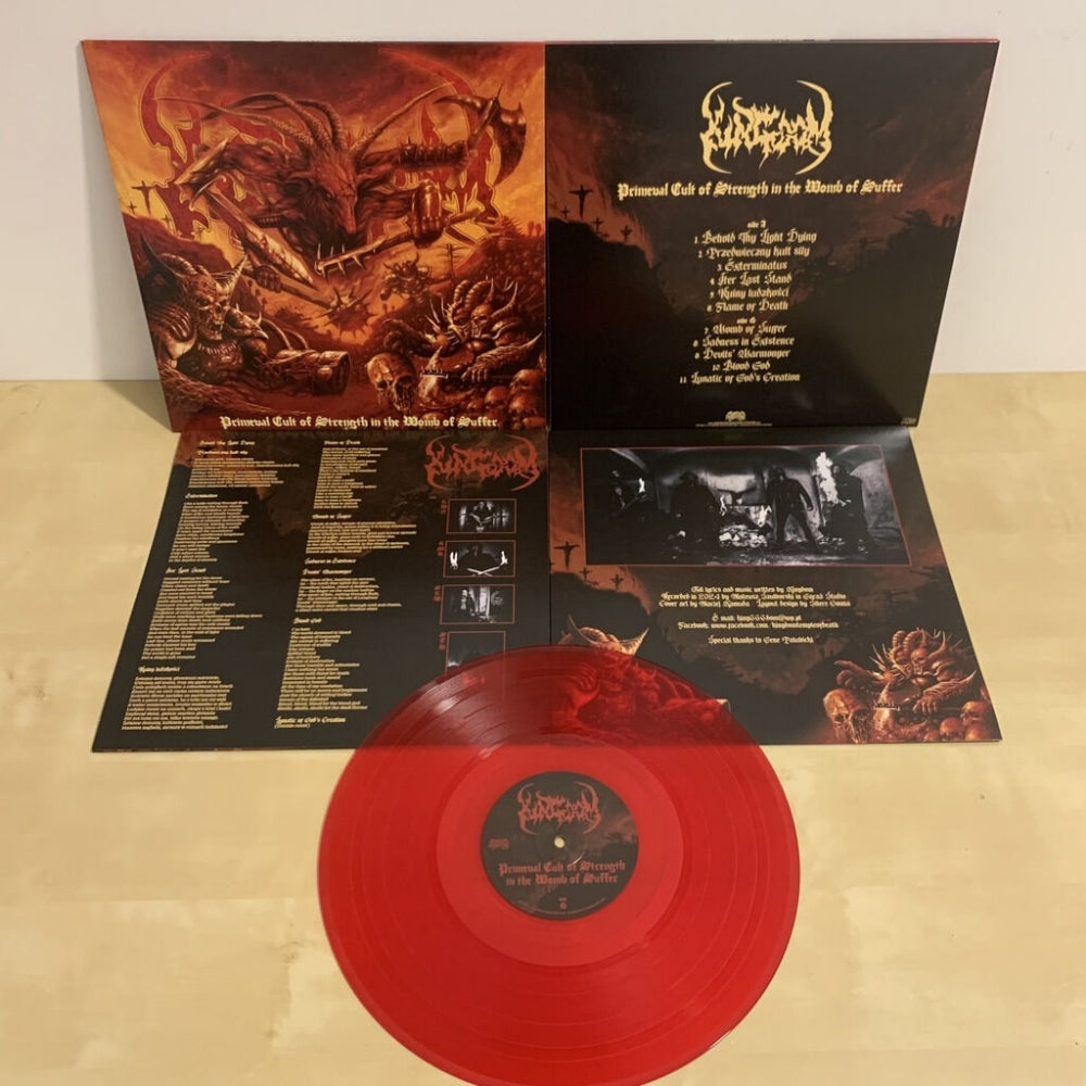 Kingdom - Primeval Cult Of Strength In The Womb Of Suffer - LP COLOURED - Osmose Productions - Image 2