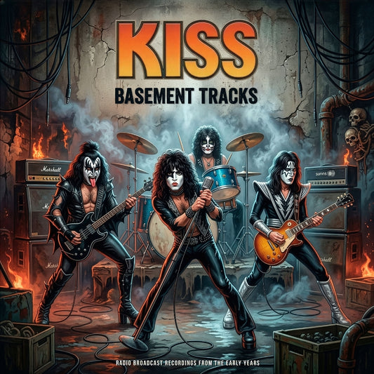 Kiss - Basement Tracks (Radio Broadcast Recordings From The Early Years) - LP - Rockin' Bear Records
