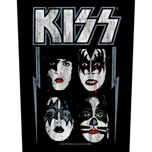 Kiss - Faces - BACKPATCH - Razamataz