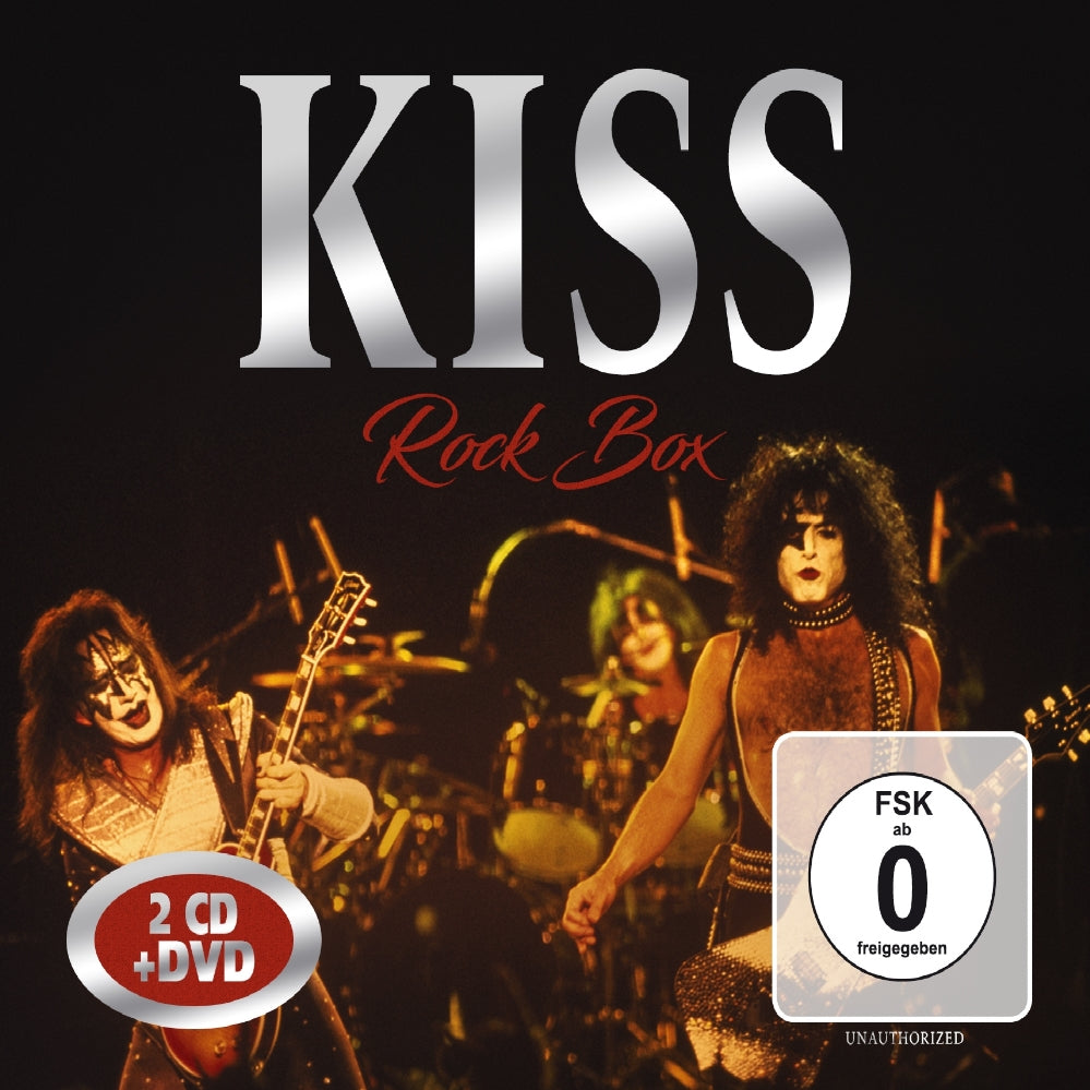 Kiss - Rock Box - 2CD + DVD DIGISLEEVE - Laser Media