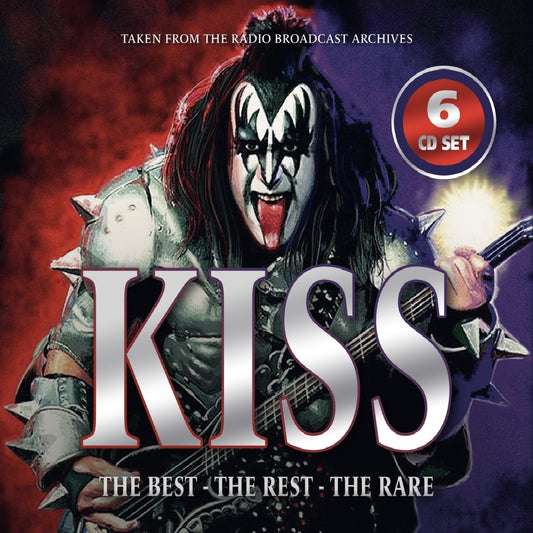 Kiss - The Best, The Rest, The Rare (Radio Brodcast Recordings) - 6CD DIGISLEEVE - Laser Media