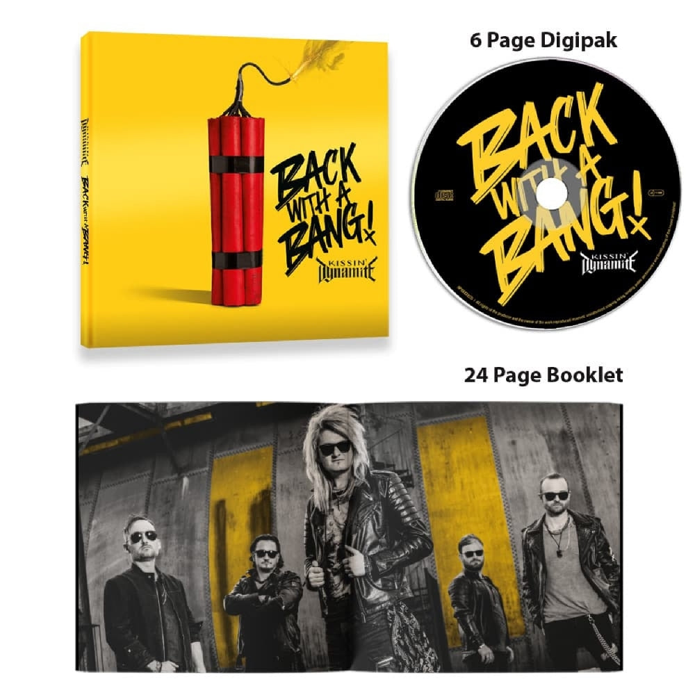 Kissin' Dynamite - Back With A Bang - CD DIGIPAK - Napalm Records - Image 2