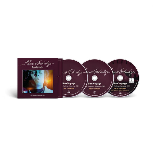 Klaus Schulze - Bon Voyage (Live Audimax Hamburg 1981) - 2CD + DVD digipak - SPV - Image 2